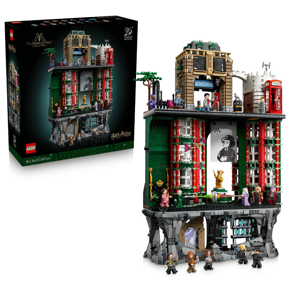 LEGO 76476 HARRY POTTER THE MINISTRY OF MAGIC – COLLECTORS' EDITION