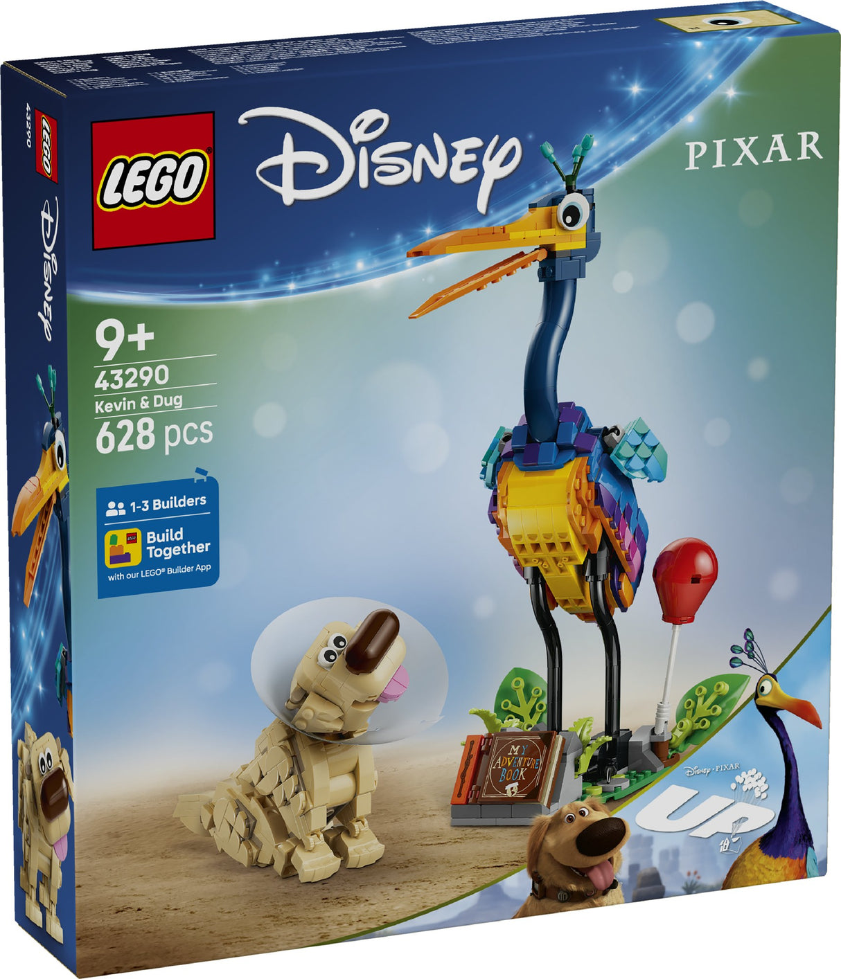 LEGO DISNEY PIXAR KEVIN & DUG 43290 AGE: 9+