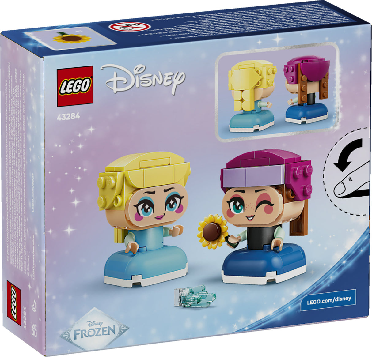 LEGO DISNEY PRINCESS MINI ANNA & ELSA 43284 AGE: 5+