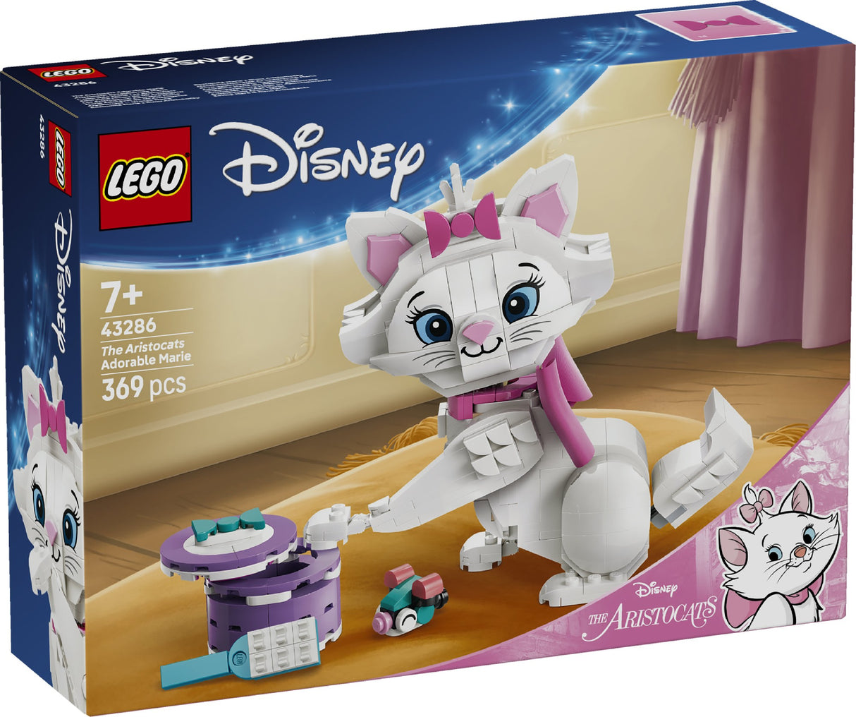 LEGO DISNEY CLASSIC THE ARISTOCATS ADORABLE MARIE 43286 AGE: 7+