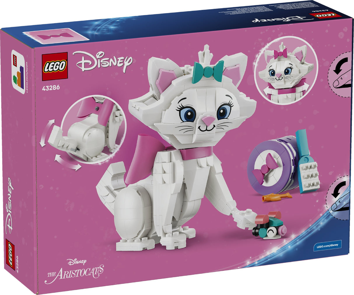 LEGO DISNEY CLASSIC THE ARISTOCATS ADORABLE MARIE 43286 AGE: 7+