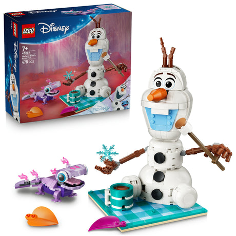 LEGO DISNEY PRINCESS OLAF AND BRUNI’S PICNIC FUN 43287 AGE: 7+