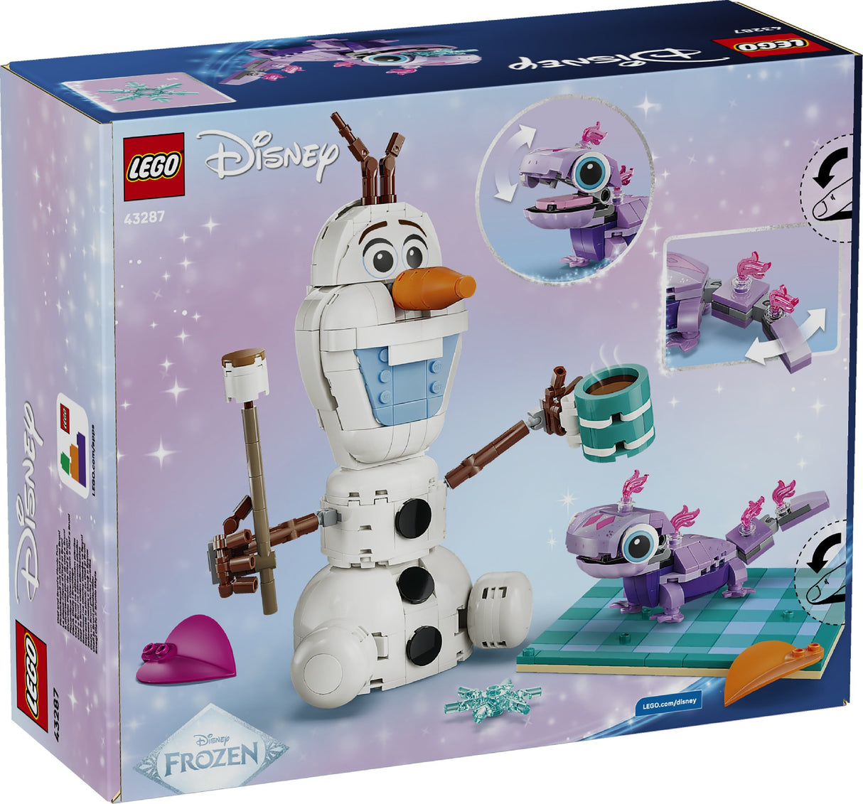 LEGO DISNEY PRINCESS OLAF AND BRUNI’S PICNIC FUN 43287 AGE: 7+