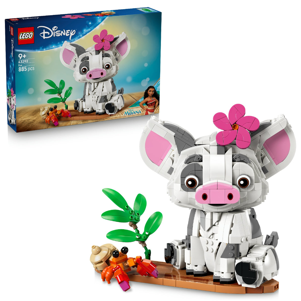 LEGO 43292 DISNEY PRINCESS PUA AGE: 9+