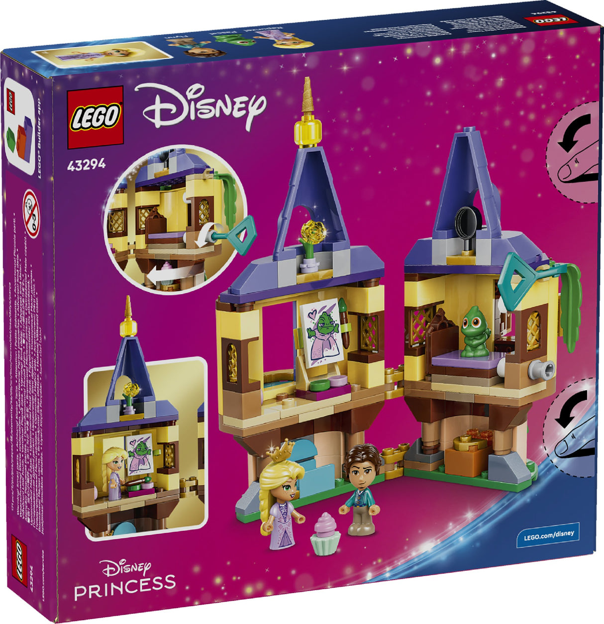 LEGO 43294 DISNEY PRINCESS RAPUNZEL'S MINI TOWER AGE: 5+