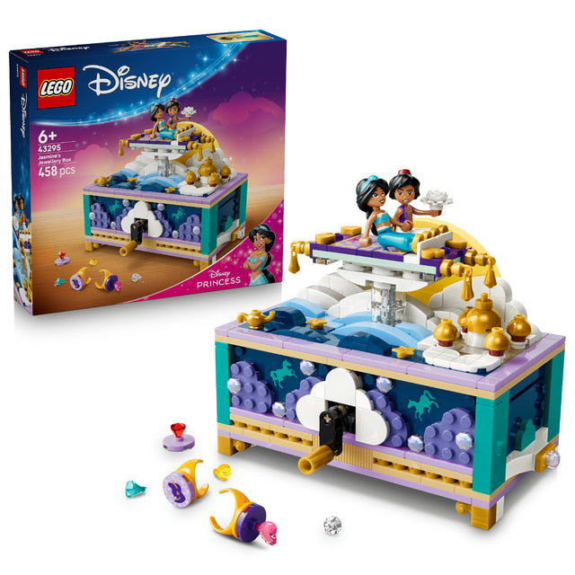 LEGO 43295 DISNEY PRINCESS JASMINE'S JEWELRY BOX AGE: 6+