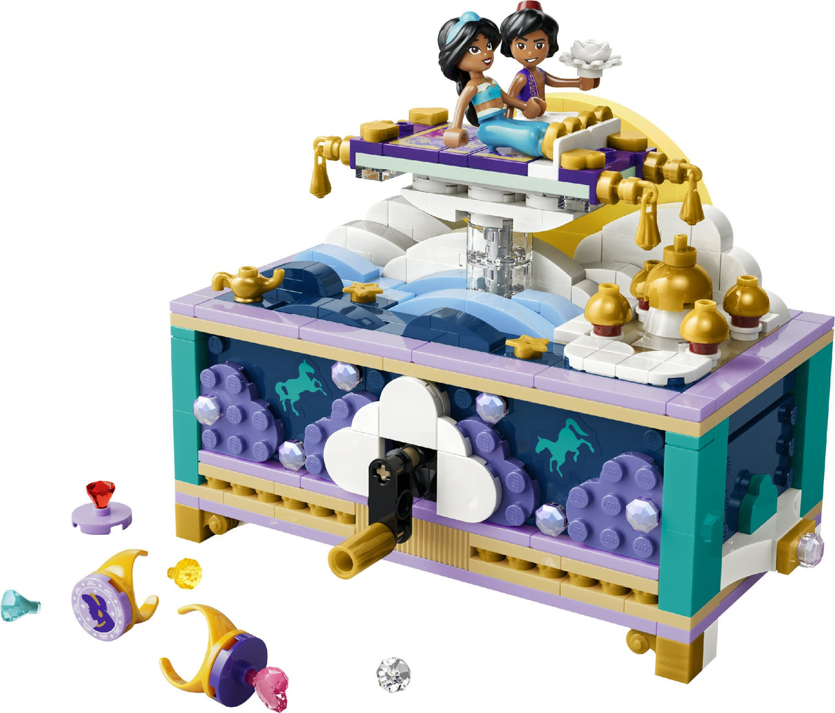 LEGO 43295 DISNEY PRINCESS JASMINE'S JEWELRY BOX AGE: 6+