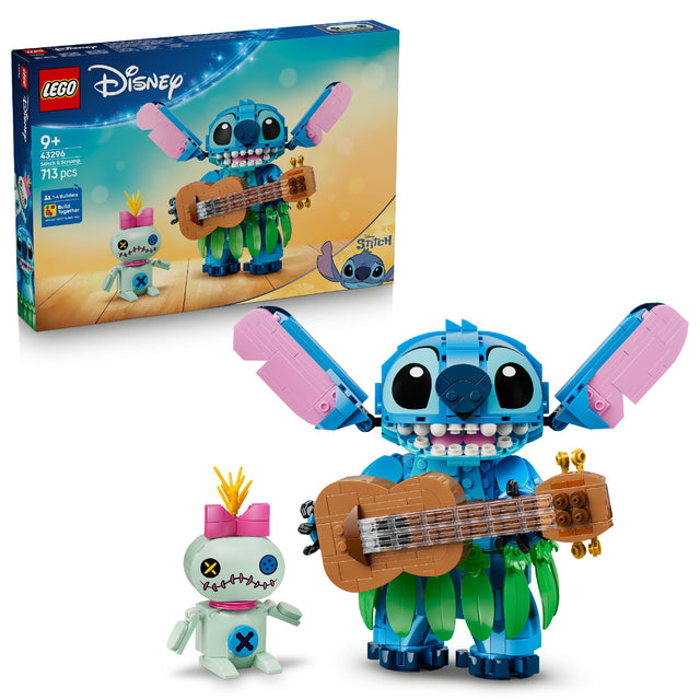 LEGO 43296 DISNEY CLASSIC STITCH & SCRUMP AGE: 9+