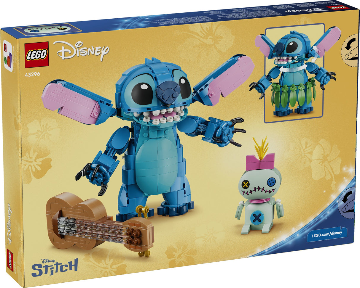 LEGO 43296 DISNEY CLASSIC STITCH & SCRUMP AGE: 9+