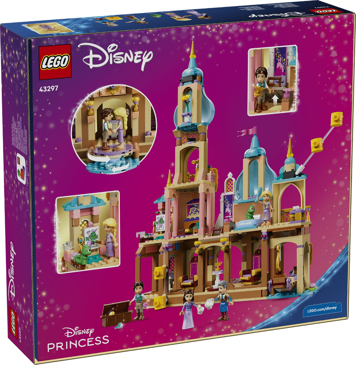LEGO 43297 DISNEY PRINCESS RAPUNZEL'S CASTLE AGE: 6+