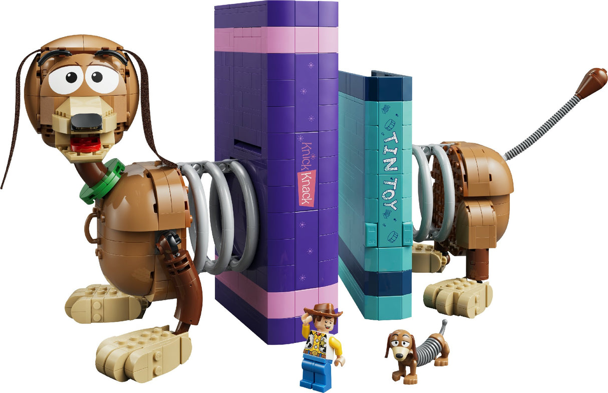 LEGO DISNEY PIXAR TOY STORY SLINKY DOG BOOKENDS 43301 AGE: 18+