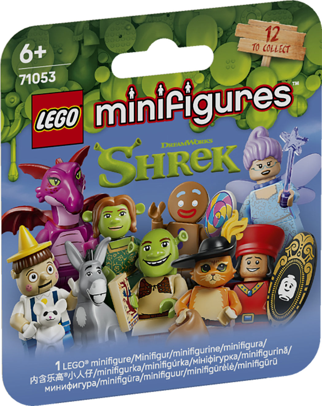 LEGO 71053 MINIFIGURES SHREK SERIES AGE: 6+