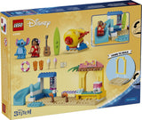 LEGO 43280 DISNEY CLASSIC BEACH FUN WITH LILO & STITCH AGE: 4+