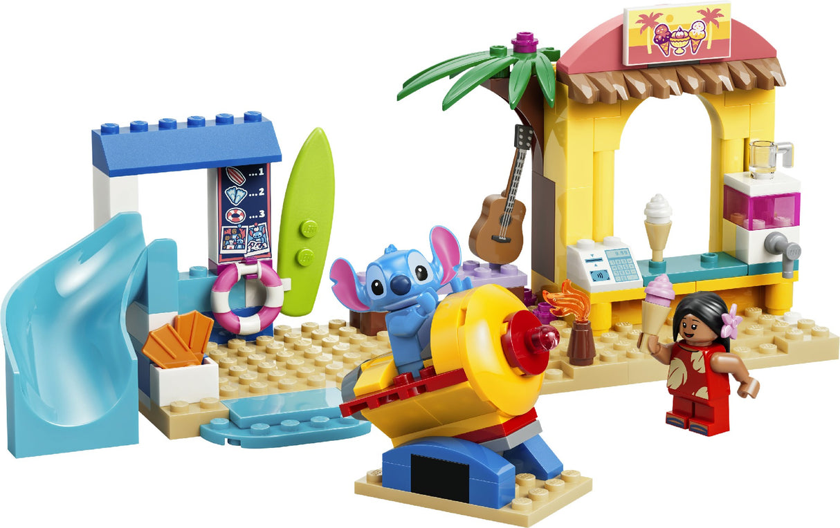 LEGO 43280 DISNEY CLASSIC BEACH FUN WITH LILO & STITCH AGE: 4+
