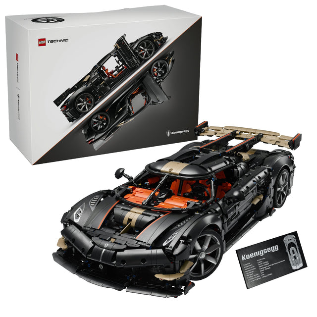 LEGO 42232 TECHNIC KOENIGSEGG SADAIR'S SPEAR MEGACAR AGE: 18+