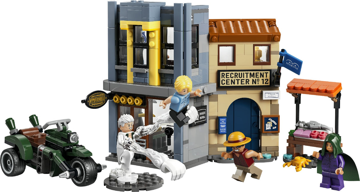 LEGO 75642 ONE PIECE SHOWDOWN WITH CAPTAIN SMOKER AGE: 9+