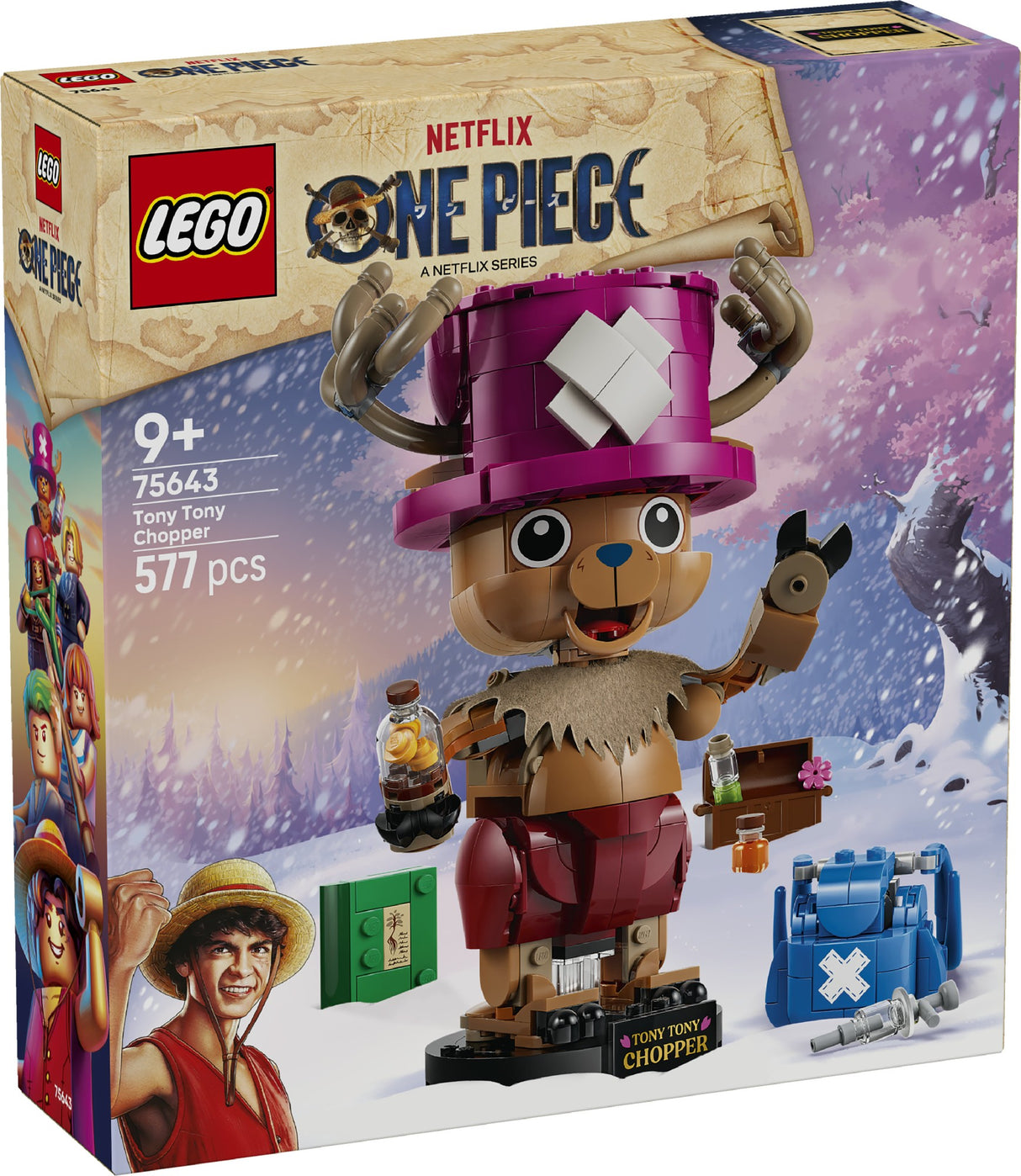 LEGO 75643 ONE PIECE TONY TONY CHOPPER AGE: 9+