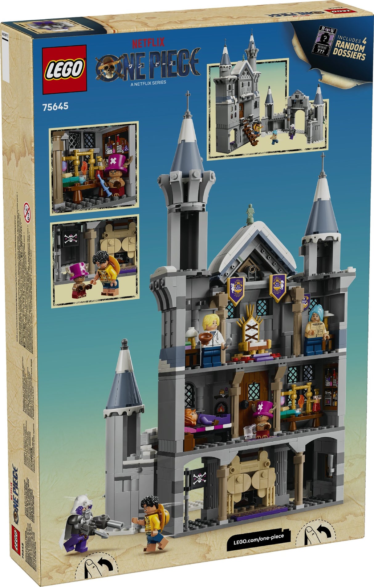 LEGO 75645 ONE PIECE BATTLE AT DRUM CASTLE AGE: 9+