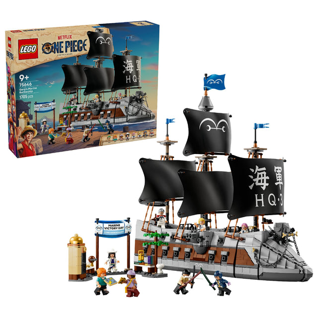 LEGO 75646 ONE PIECE GARP'S MARINE BATTLESHIP AGE: 9+