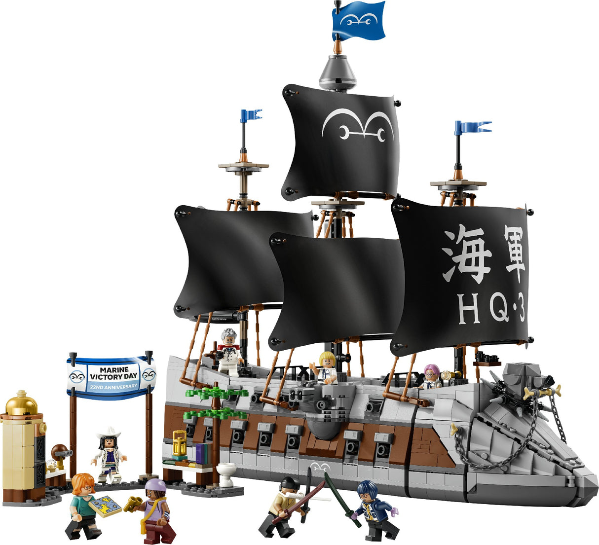 LEGO 75646 ONE PIECE GARP'S MARINE BATTLESHIP AGE: 9+