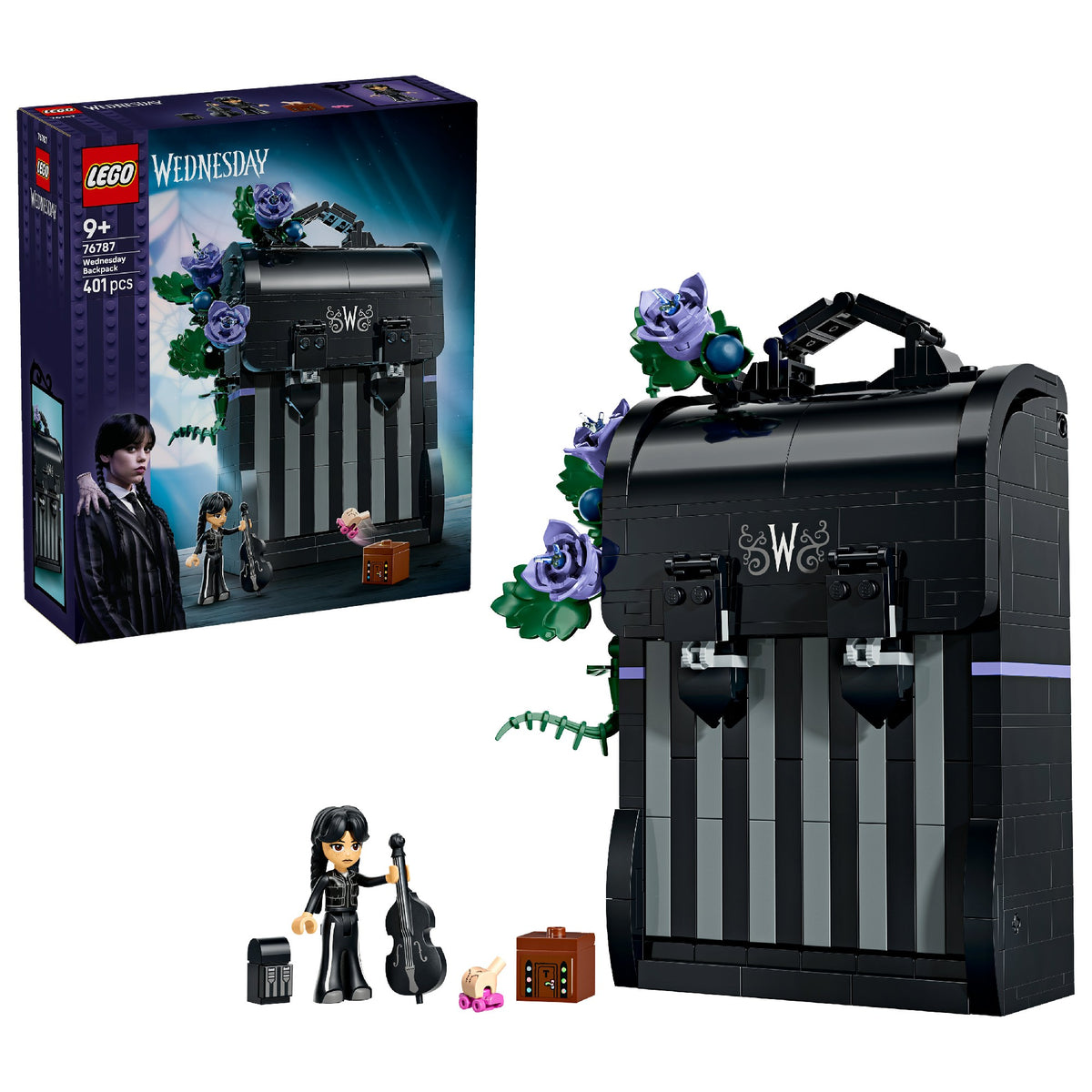 LEGO 76787 WEDNESDAY WEDNESDAY BACKPACK AGE: 9+