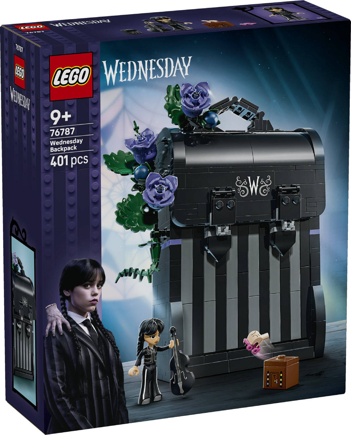 LEGO 76787 WEDNESDAY WEDNESDAY BACKPACK AGE: 9+