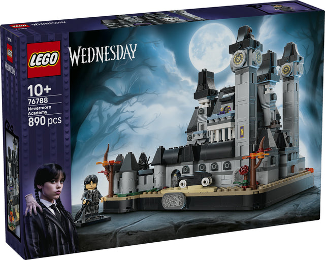 LEGO 76788 WEDNESDAY NEVERMORE ACADEMY AGE: 10+