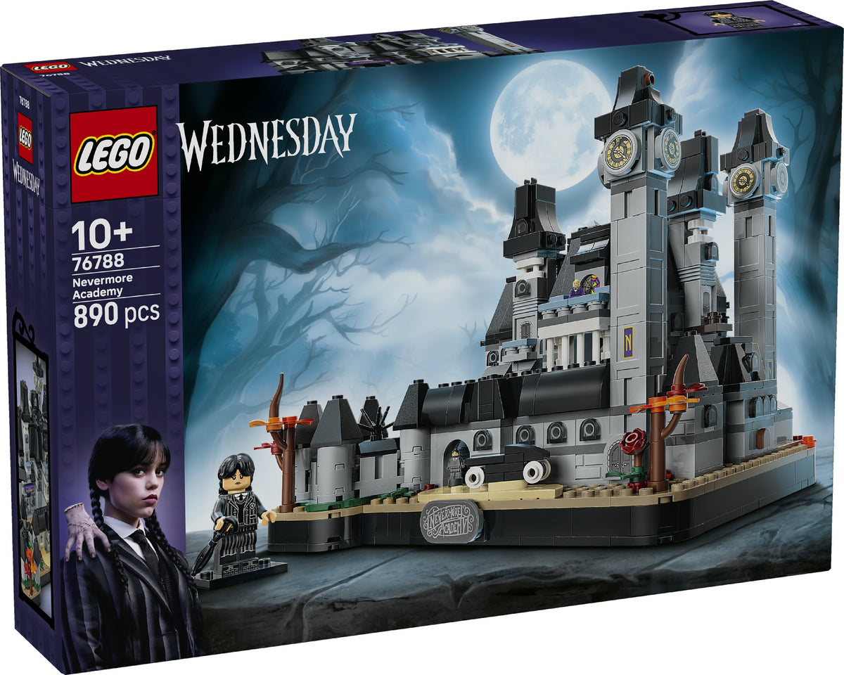 LEGO 76788 WEDNESDAY NEVERMORE ACADEMY AGE: 10+