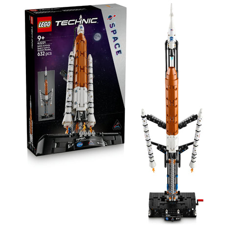LEGO TECHNIC NASA ARTEMIS SPACE LAUNCH SYSTEM ROCKET 42221 AGE: 9+