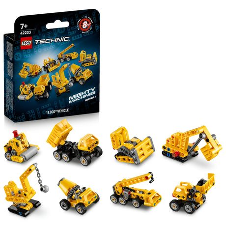 LEGO 42233 TECHNIC MIGHTY MACHINES COLLECTIBLE AGE: 7+