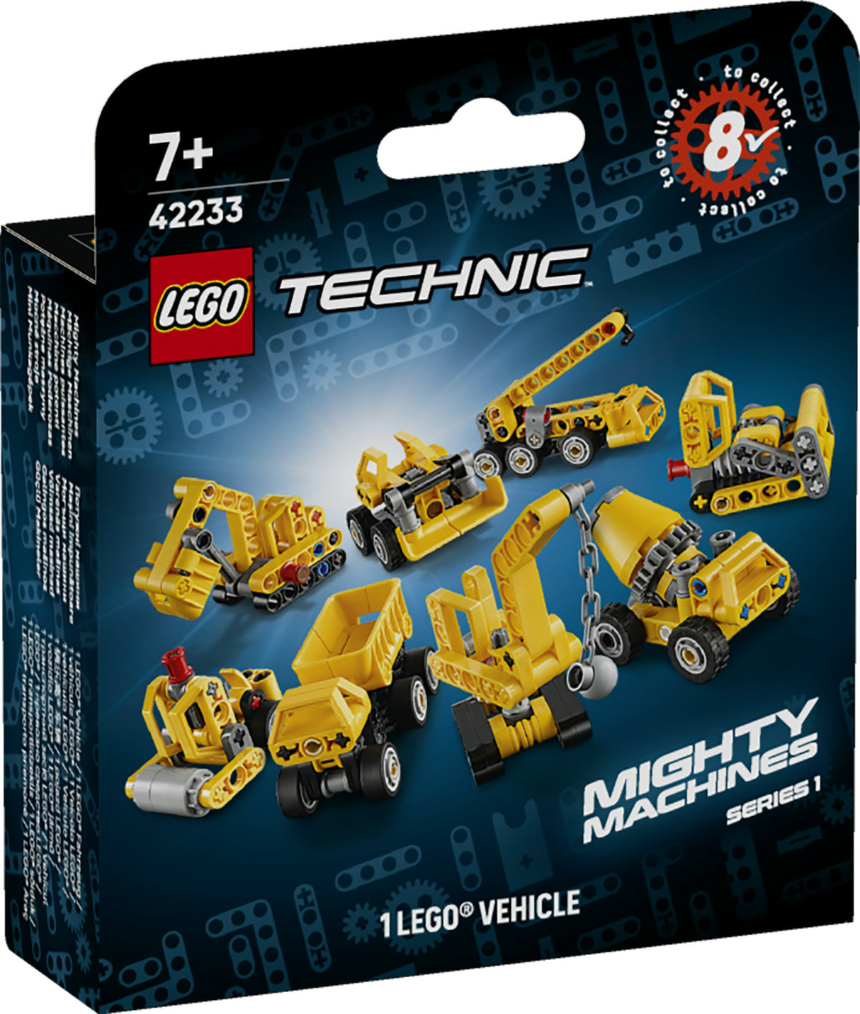 LEGO 42233 TECHNIC MIGHTY MACHINES COLLECTIBLE AGE: 7+