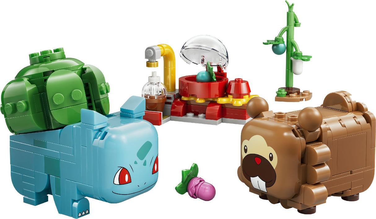 Lego 72155 Pokemon Smart Play™: Berry Bash With Bulbasaur And Bidoof Age: 7+