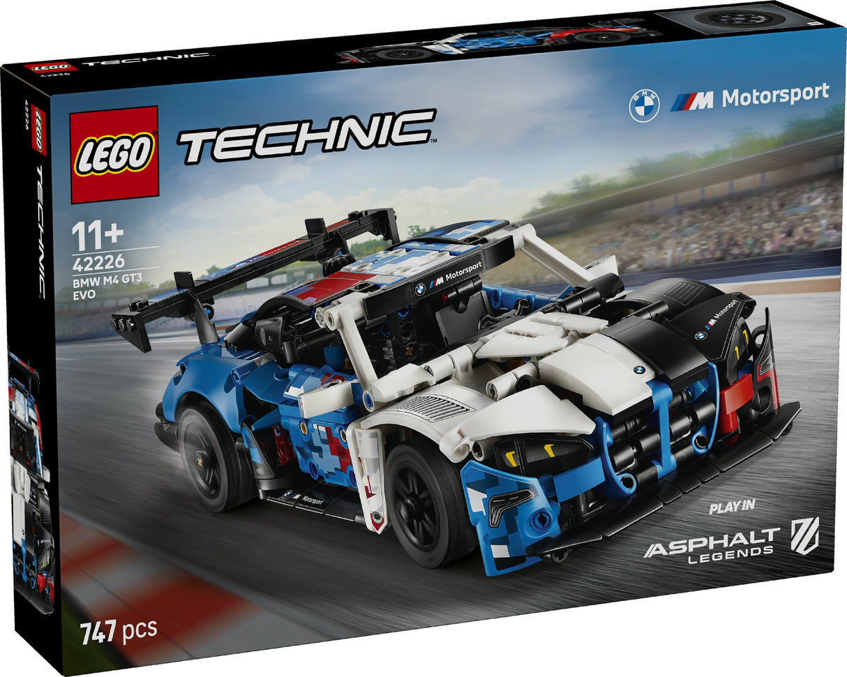 LEGO TECHNIC BMW M4 GT3 EVO RACE CAR 42226 AGE: 11+