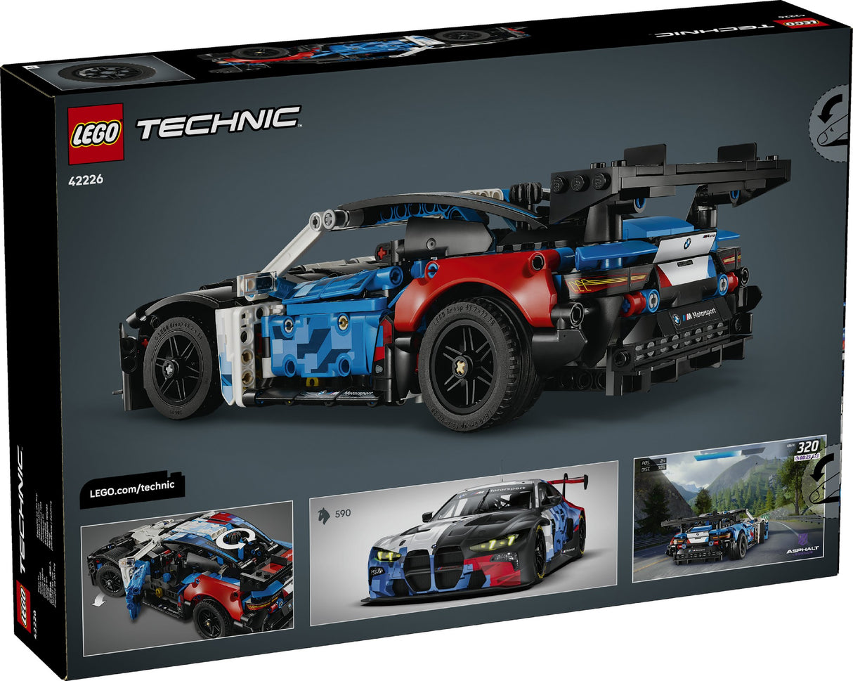 LEGO TECHNIC BMW M4 GT3 EVO RACE CAR 42226 AGE: 11+