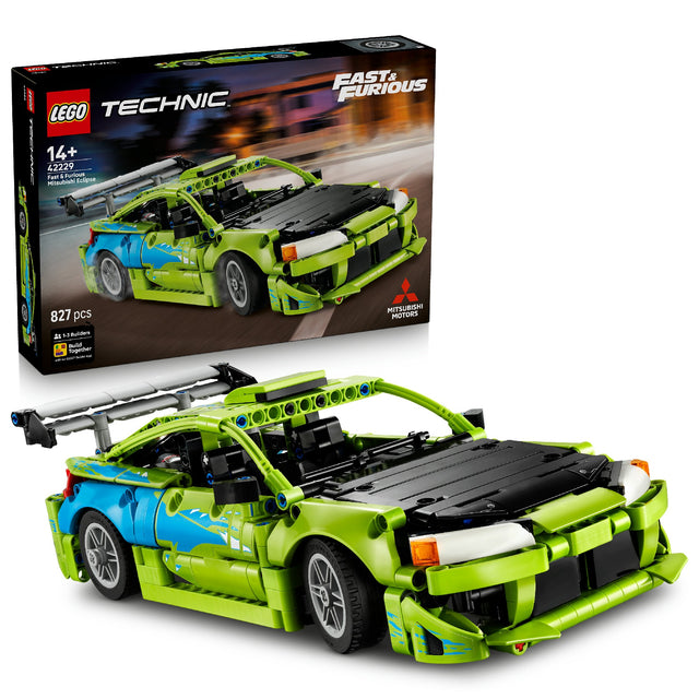 LEGO 42229 TECHNIC FAST AND FURIOUS MITSUBISHI ECLIPSE CAR AGE: 14+