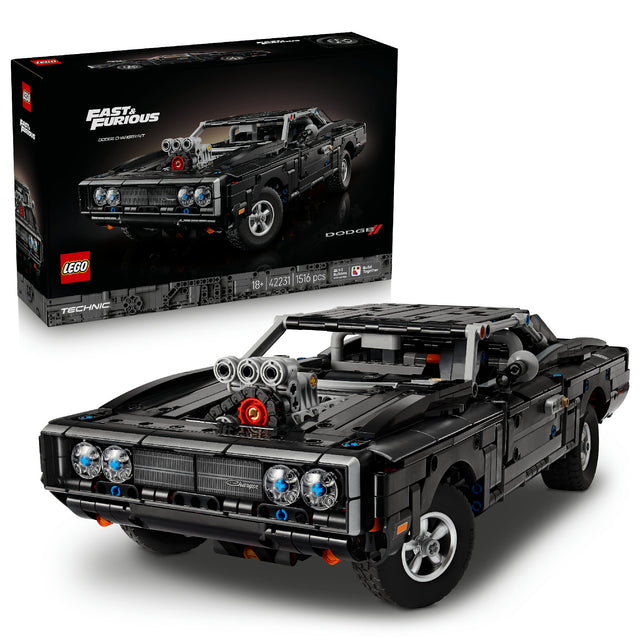 LEGO 42231 TECHNIC FAST AND FURIOUS DODGE CHARGER R/T CAR AGE: 18+