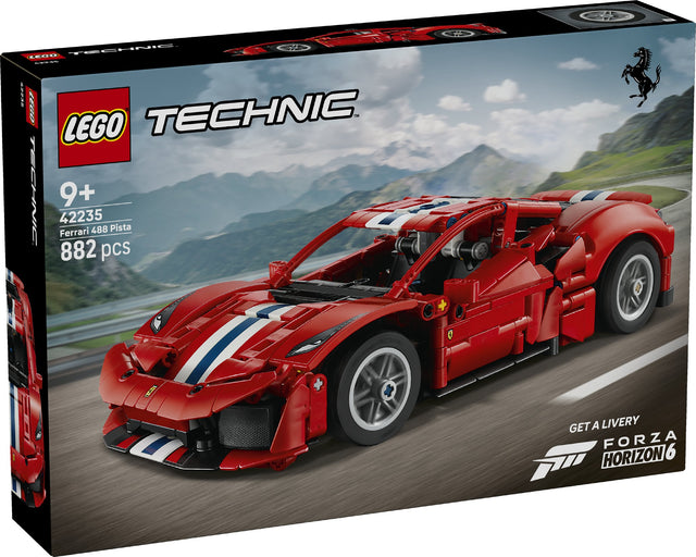 LEGO 42235 TECHNIC FERRARI 488 PISTA AGE: 9+