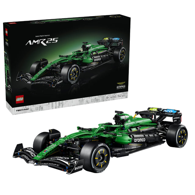 Lego 42240 Aston Martin Aramco Amr25 F1 Car Age:18+