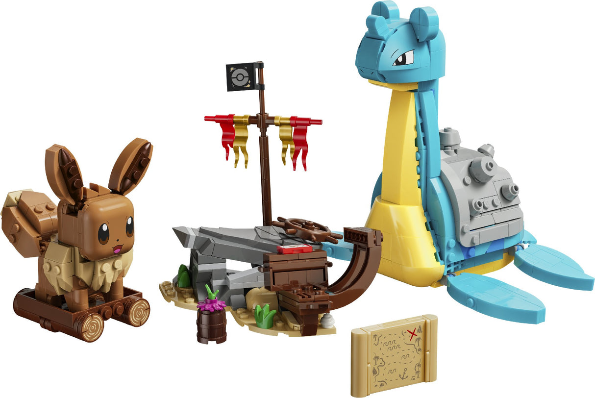 Lego 72162 Pokemon Smart Play™: Eevee And Lapras'S Treasure Hunt Age: 8+