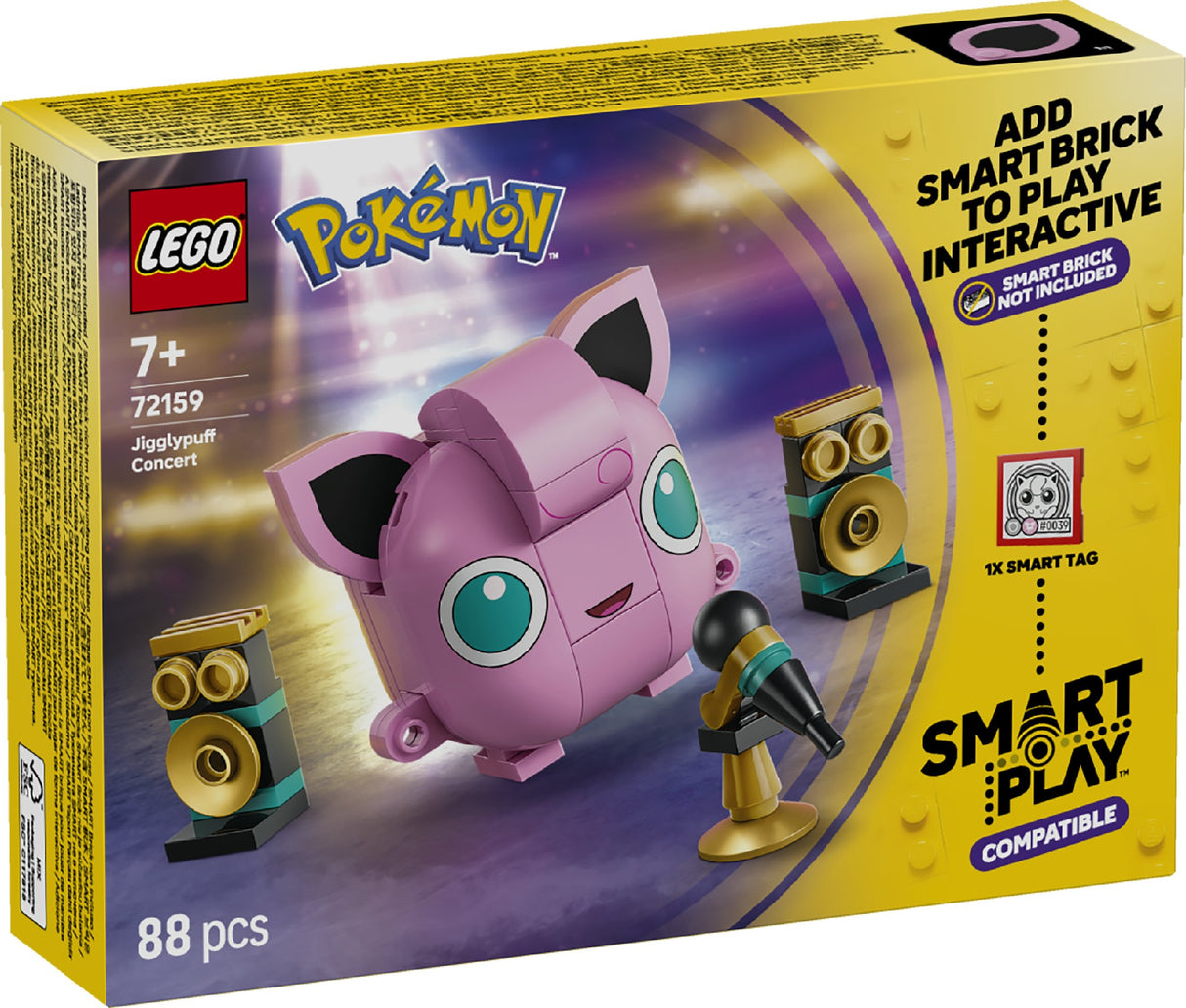 Lego 72159 Pokemon Tsmart Play™: Jigglypuff Concert Age: 7+