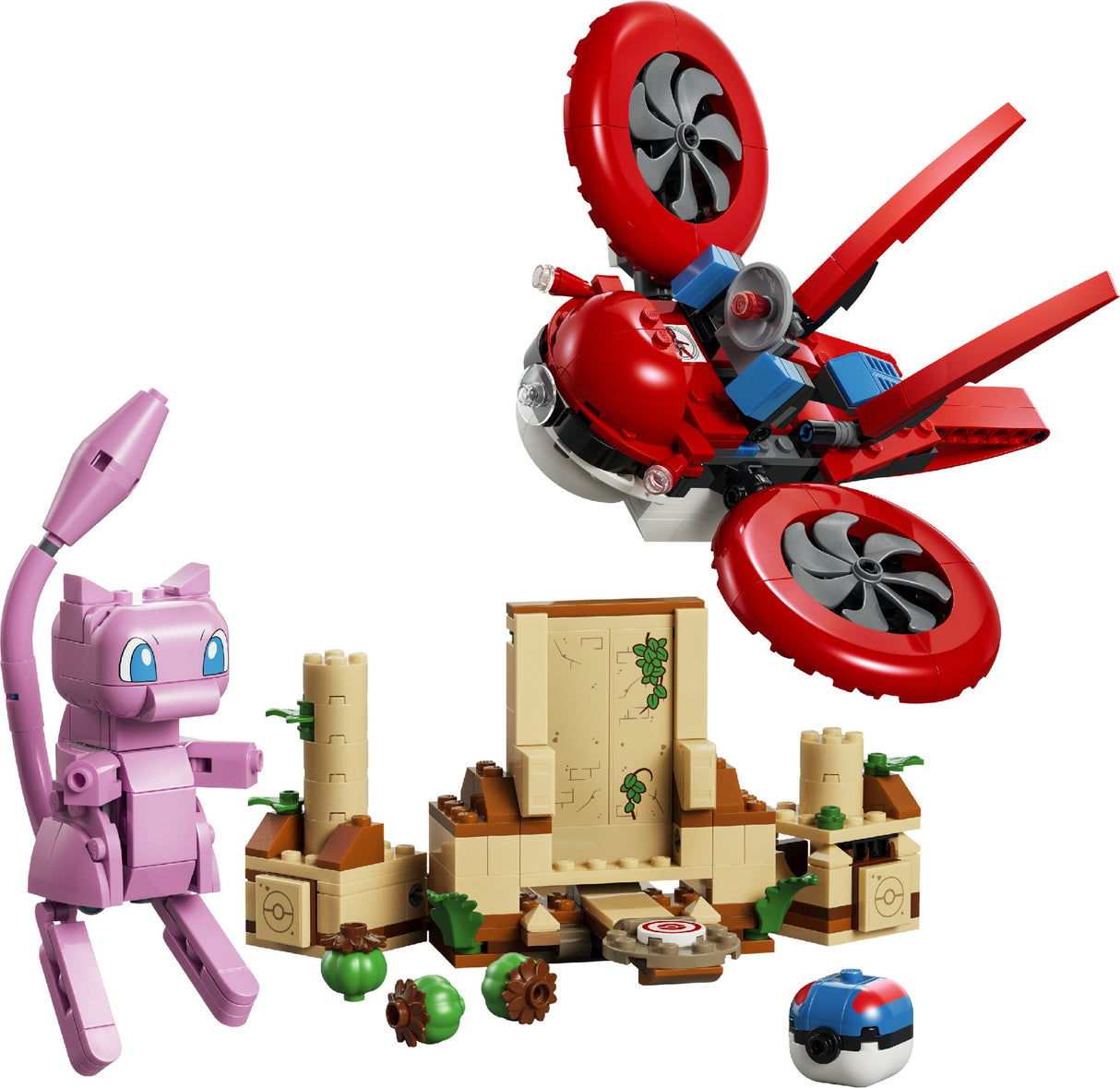 Lego 72161 Pokemon Smart Play™: Drone Search For Mythical Mew Age: 8+