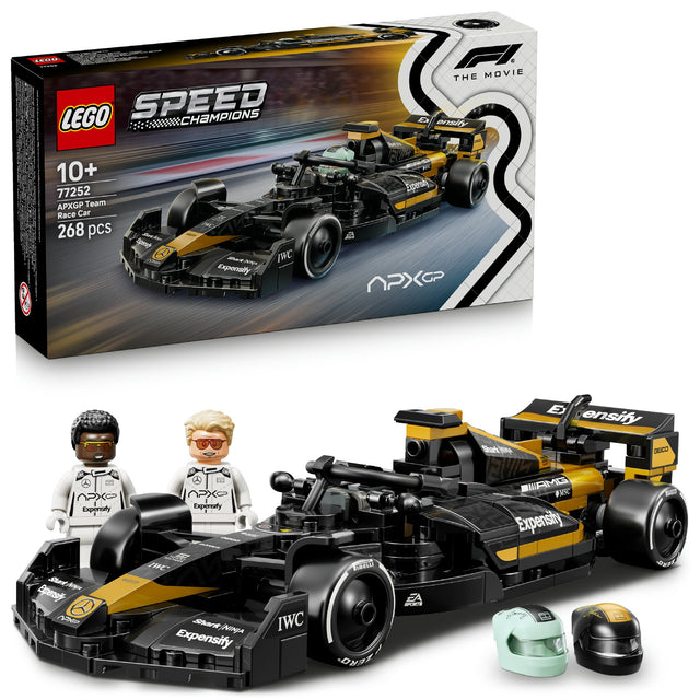 LEGO SPEED CHAMPIONS APXGP TEAM RACE CAR FROM F1® THE MOVIE 77252 AGE: 10+
