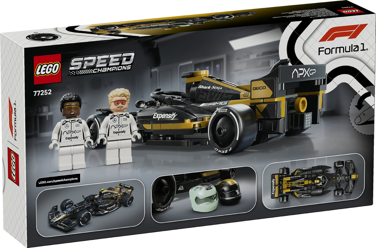 LEGO SPEED CHAMPIONS APXGP TEAM RACE CAR FROM F1® THE MOVIE 77252 AGE: 10+