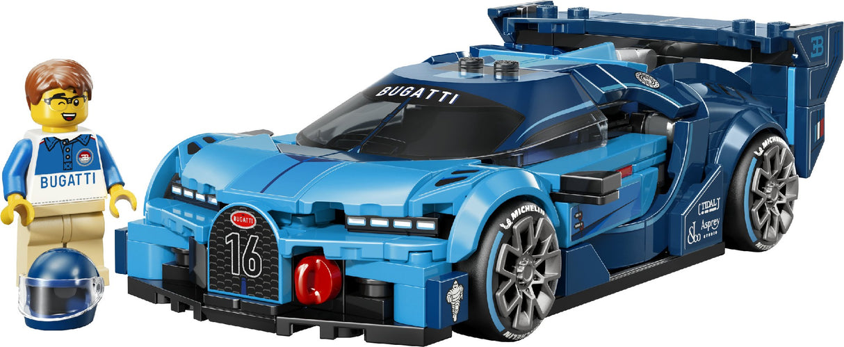 LEGO SPEED CHAMPIONS BUGATTI VISION GT HYPER SPORTS CAR 77253 AGE: 9+