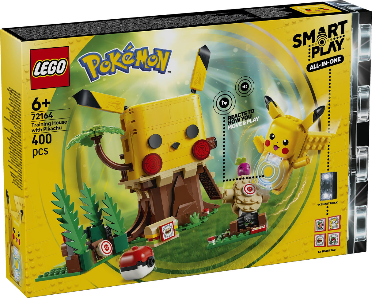 Lego 72164 Pokemon Smart Play™: Training House With Pikachu Age: 6+