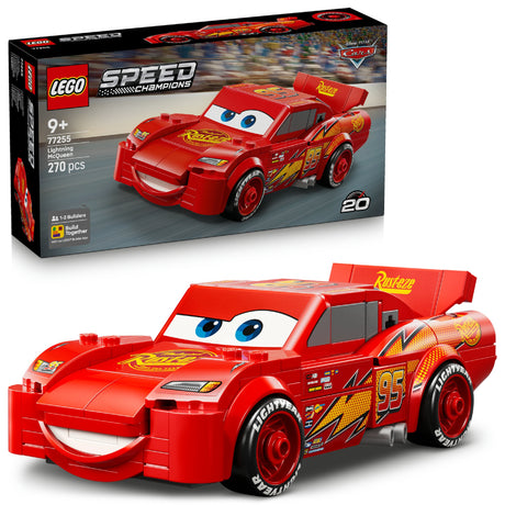LEGO SPEED CHAMPIONS LIGHTNING MCQUEEN 77255 AGE: 9+