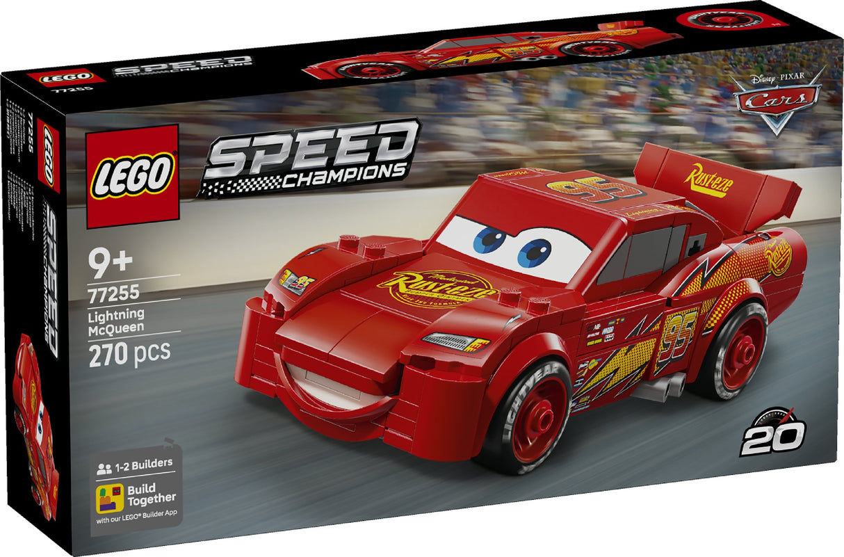 LEGO SPEED CHAMPIONS LIGHTNING MCQUEEN 77255 AGE: 9+