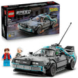 LEGO SPEED CHAMPIONS TIME MACHINE FROM BACK TO THE FUTURE 77256 AGE: 9+