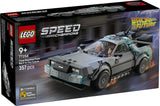 LEGO SPEED CHAMPIONS TIME MACHINE FROM BACK TO THE FUTURE 77256 AGE: 9+