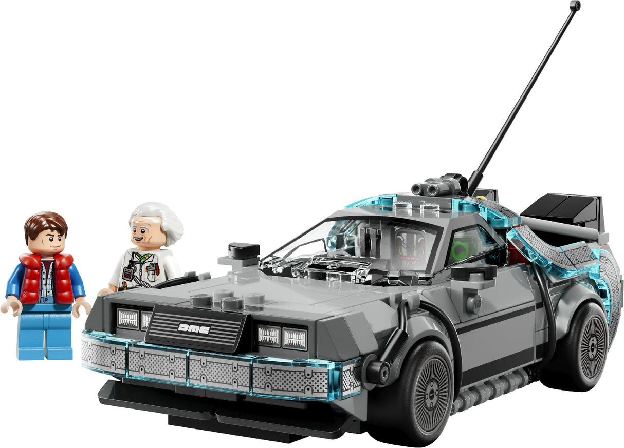 LEGO SPEED CHAMPIONS TIME MACHINE FROM BACK TO THE FUTURE 77256 AGE: 9+